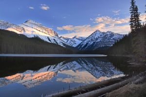 JASPER - Jacques Lake Sunset